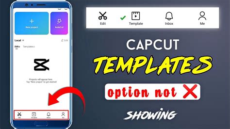 Capcut Template Not Showing